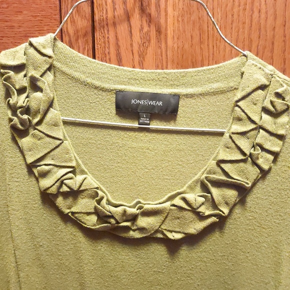 Jones Wear Scoop Neck Long Sleeve Sweater L - Picture 2 of 4